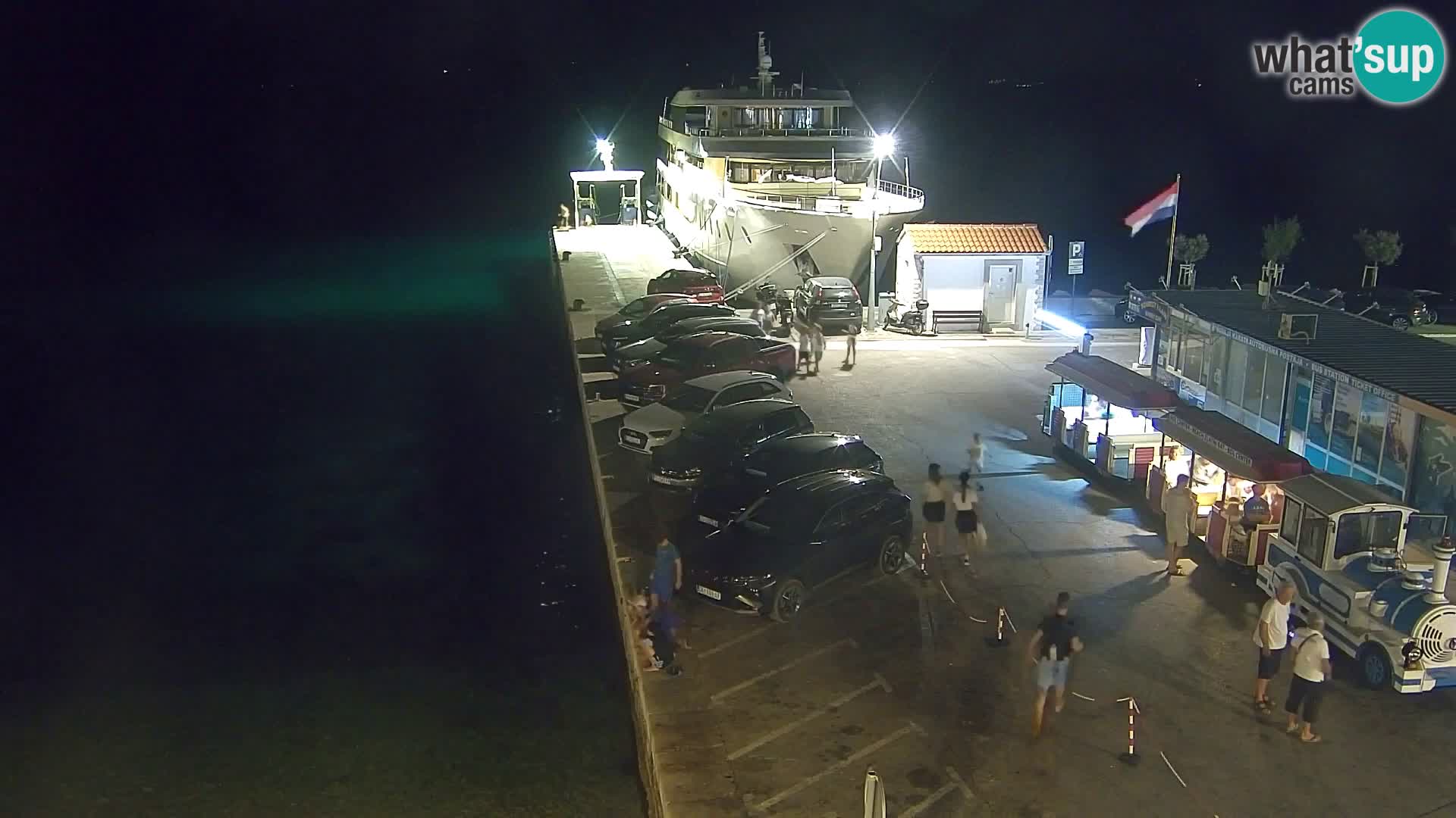 Webcam Bol Hafen & Ortszentrum – Liveblick aus Bol auf der Insel Brač