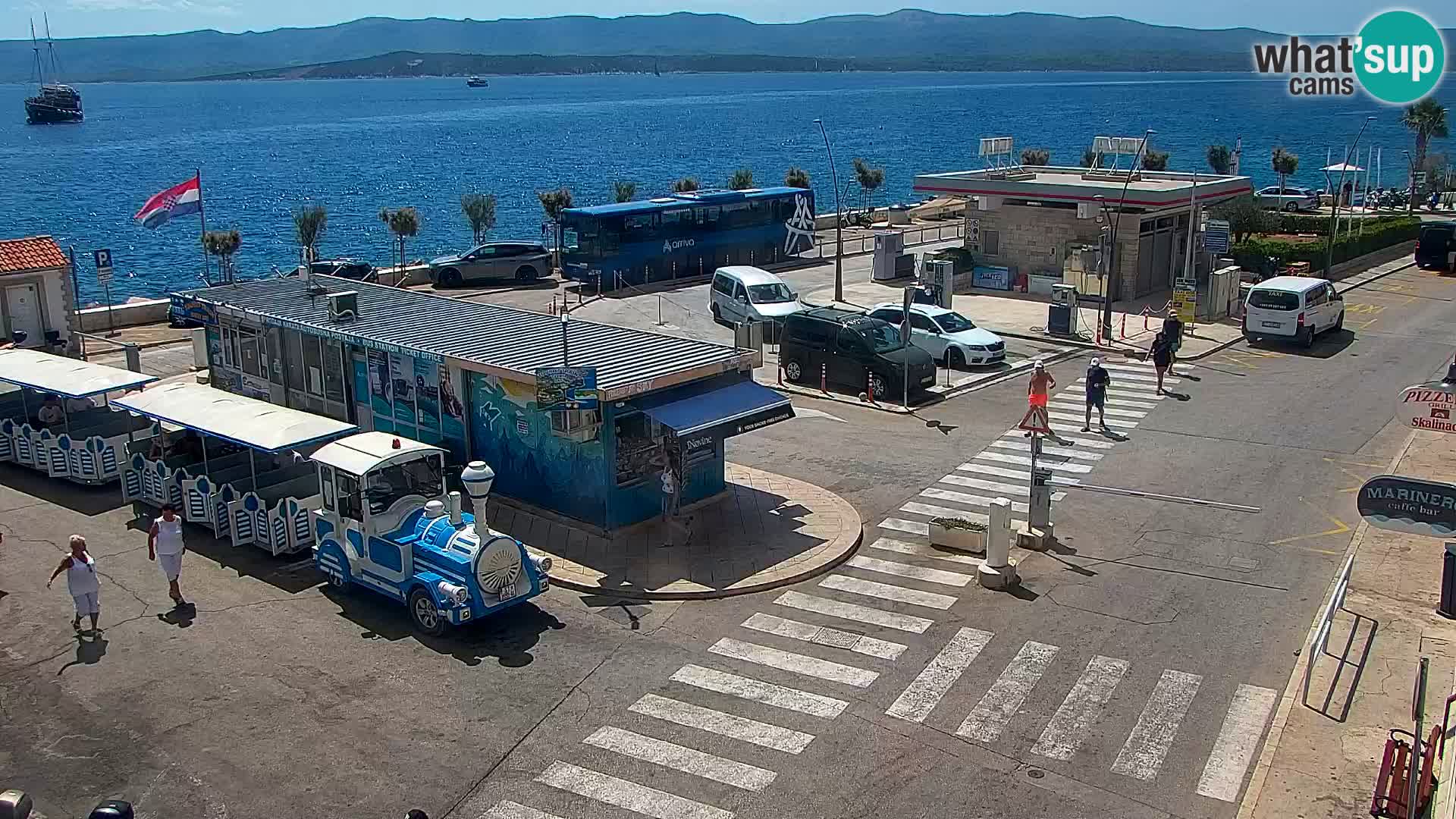 Webcam Bol centre-ville & marina – Vue en direct depuis Bol, île de Brač