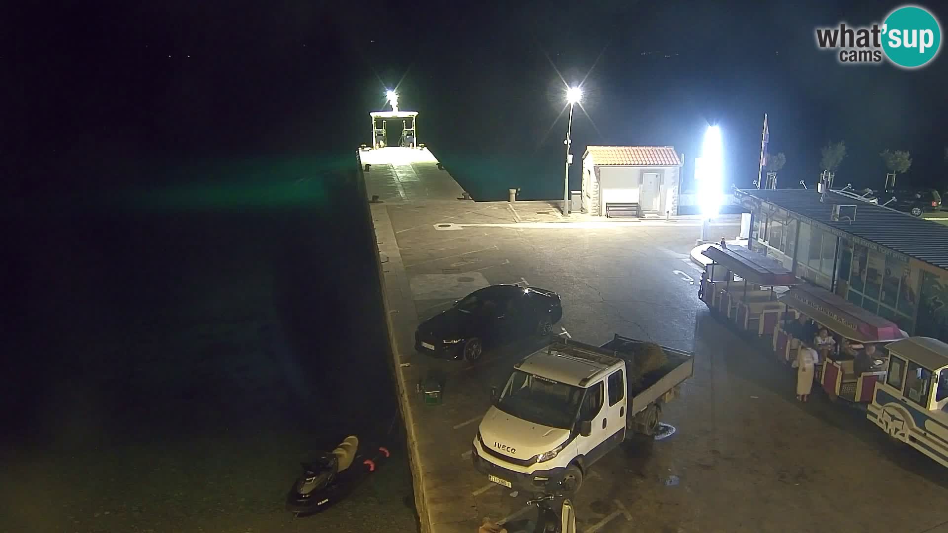 Webcam Bol Centro e Marina – Vista live dal porto di Bol