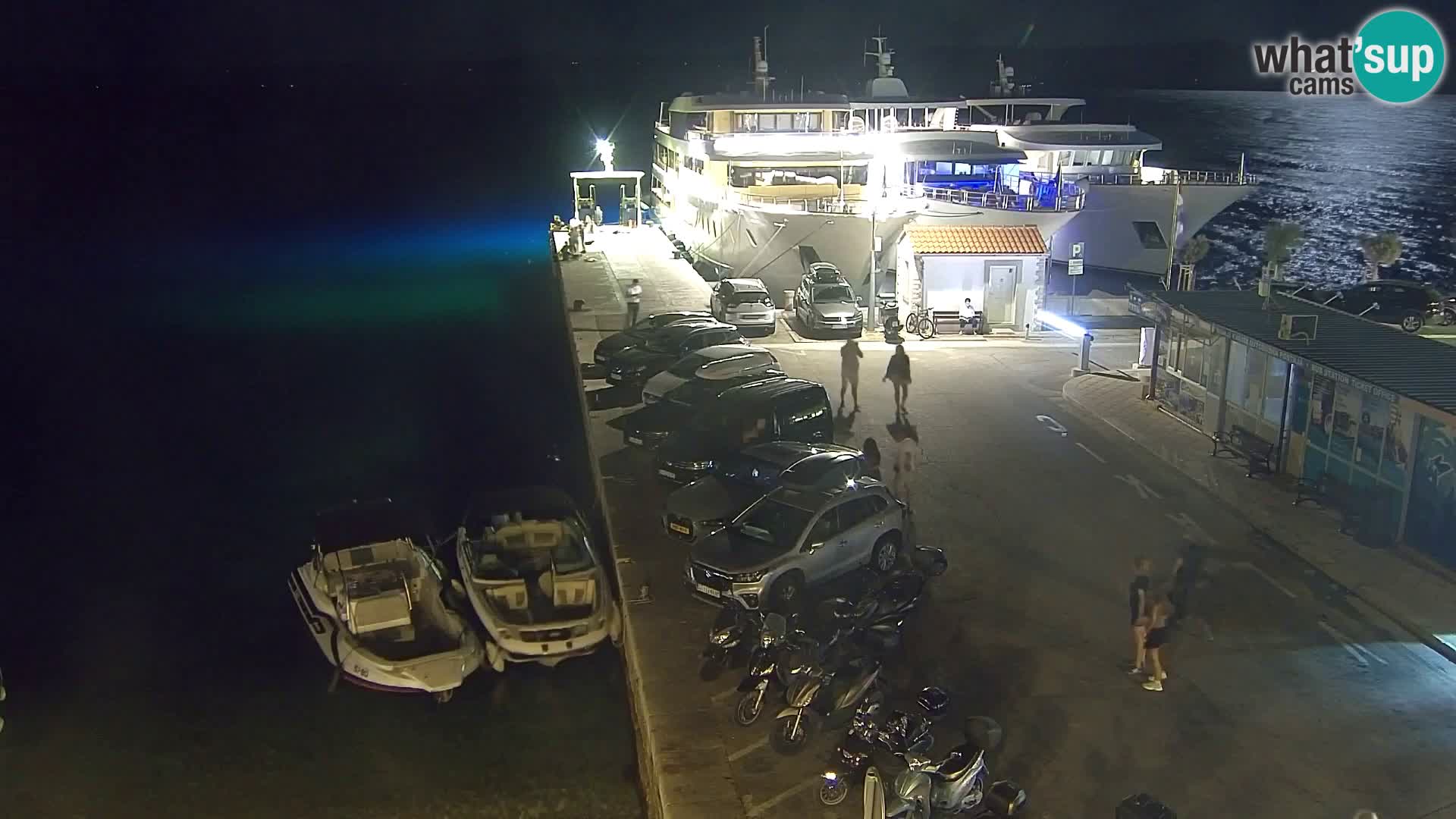 Webcam Bol Hafen & Ortszentrum – Liveblick aus Bol auf der Insel Brač