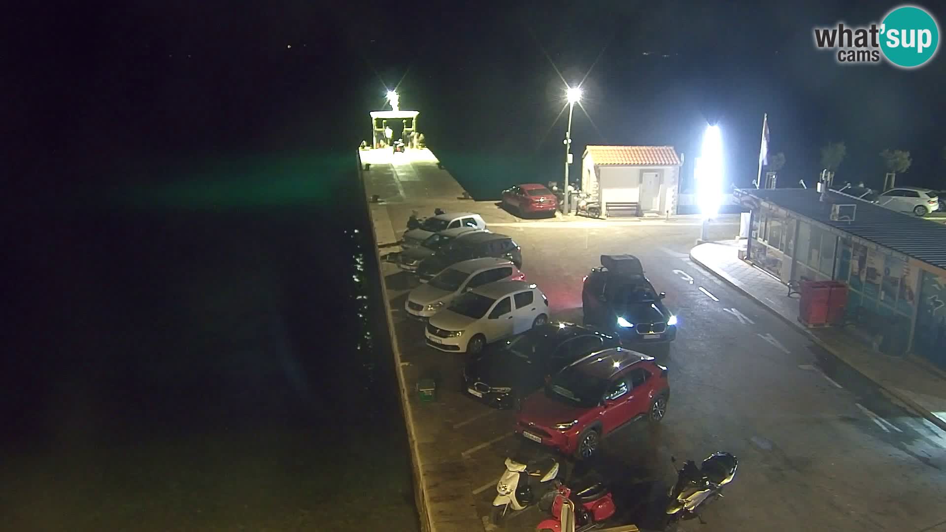 Webcam Bol Centro e Marina – Vista live dal porto di Bol