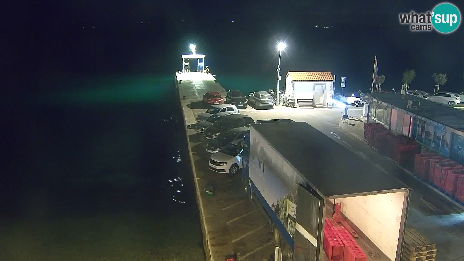 Webcam Bol centre-ville & marina – Vue en direct depuis Bol, île de Brač