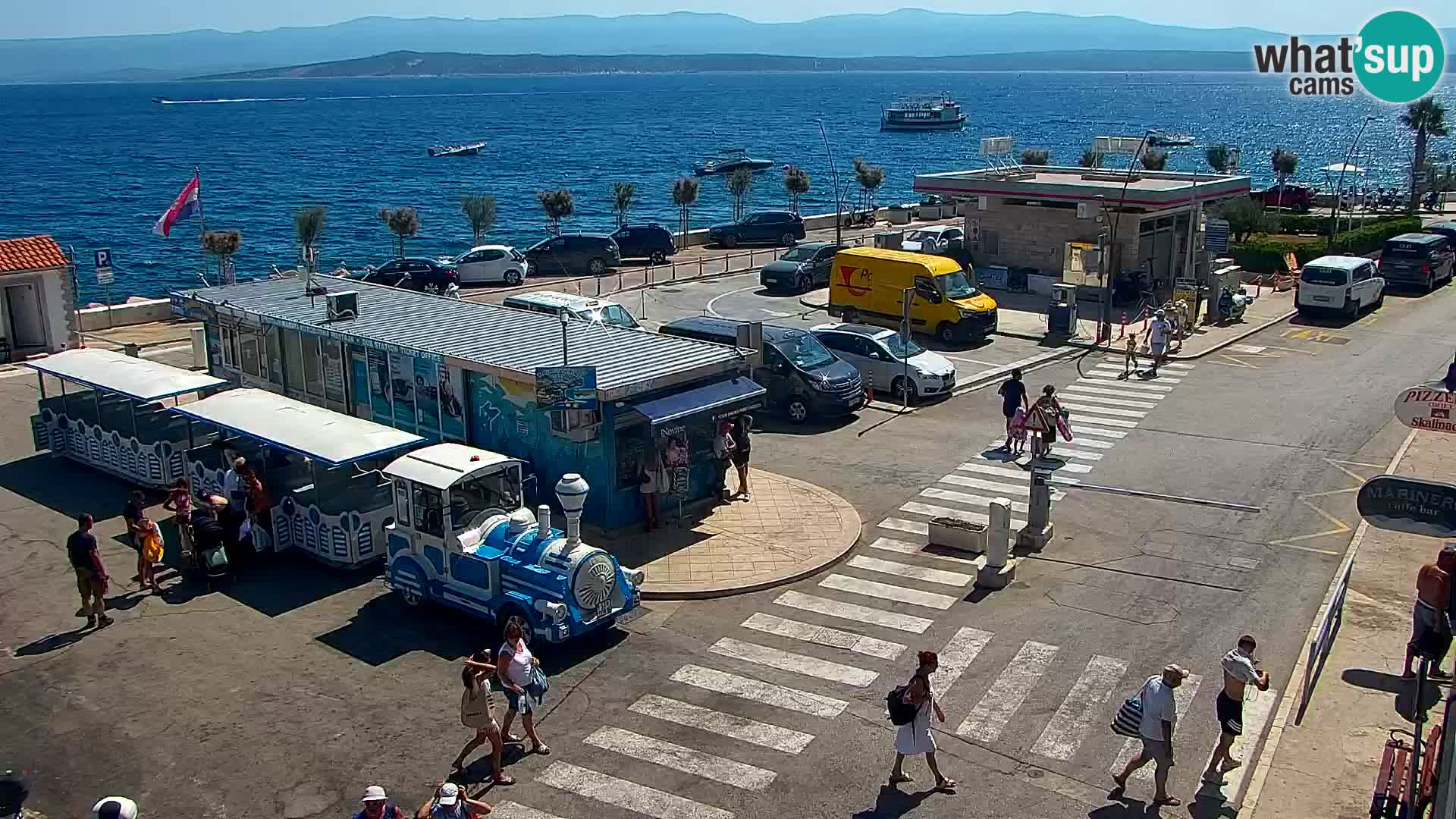 Webcam Bol Hafen & Ortszentrum – Liveblick aus Bol auf der Insel Brač