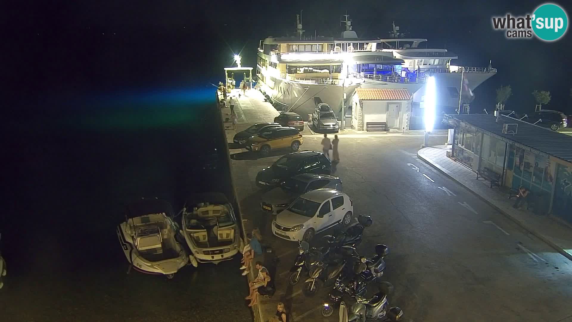 Webcam Bol Hafen & Ortszentrum – Liveblick aus Bol auf der Insel Brač
