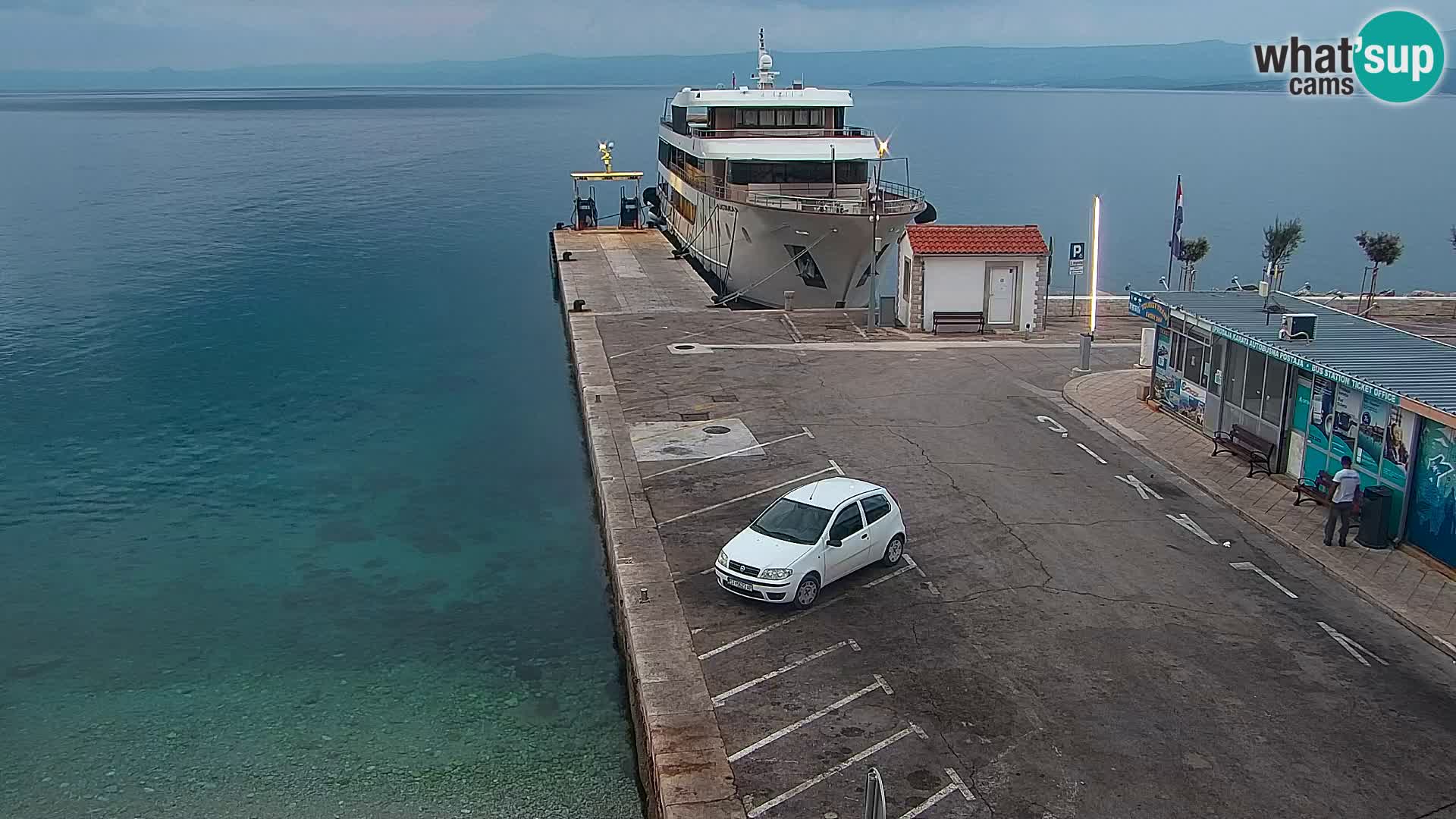 Webcam Bol Hafen & Ortszentrum – Liveblick aus Bol auf der Insel Brač