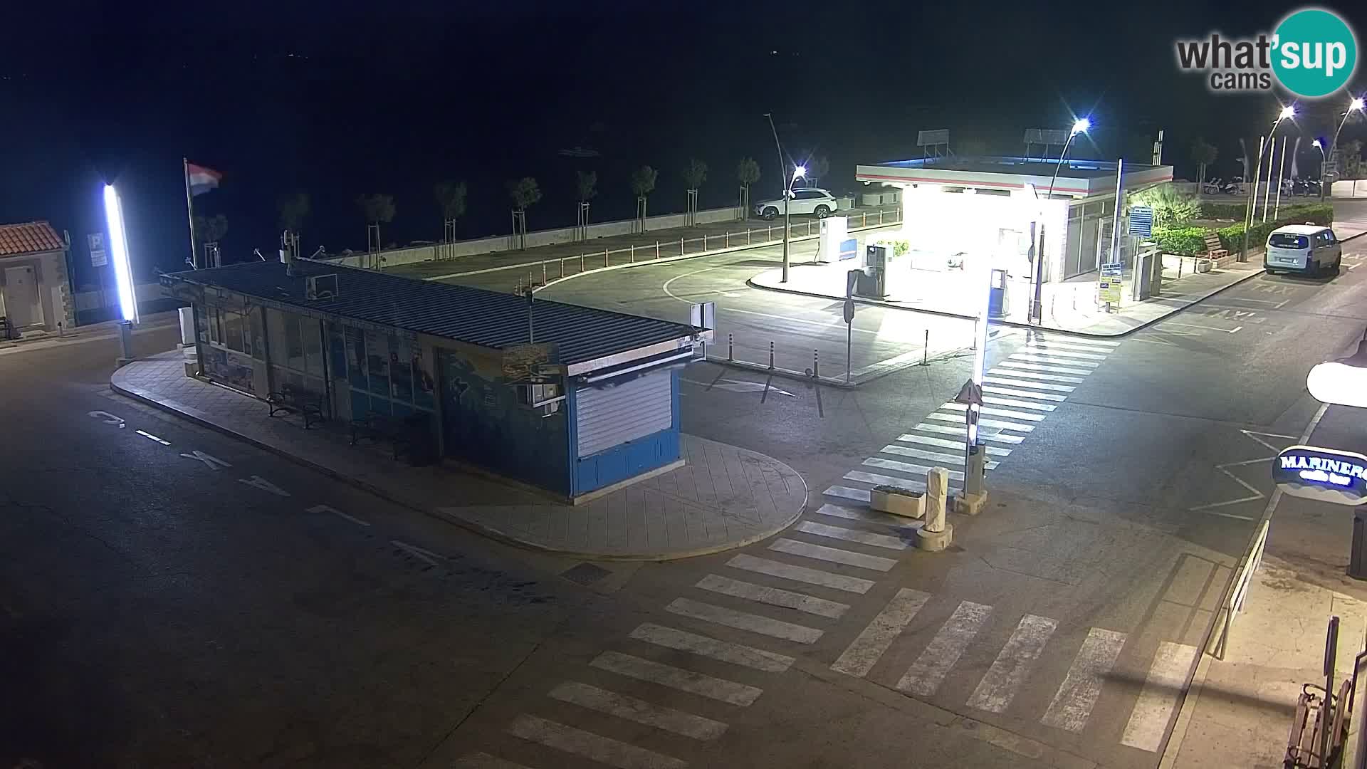 Webcam Bol centre-ville & marina – Vue en direct depuis Bol, île de Brač
