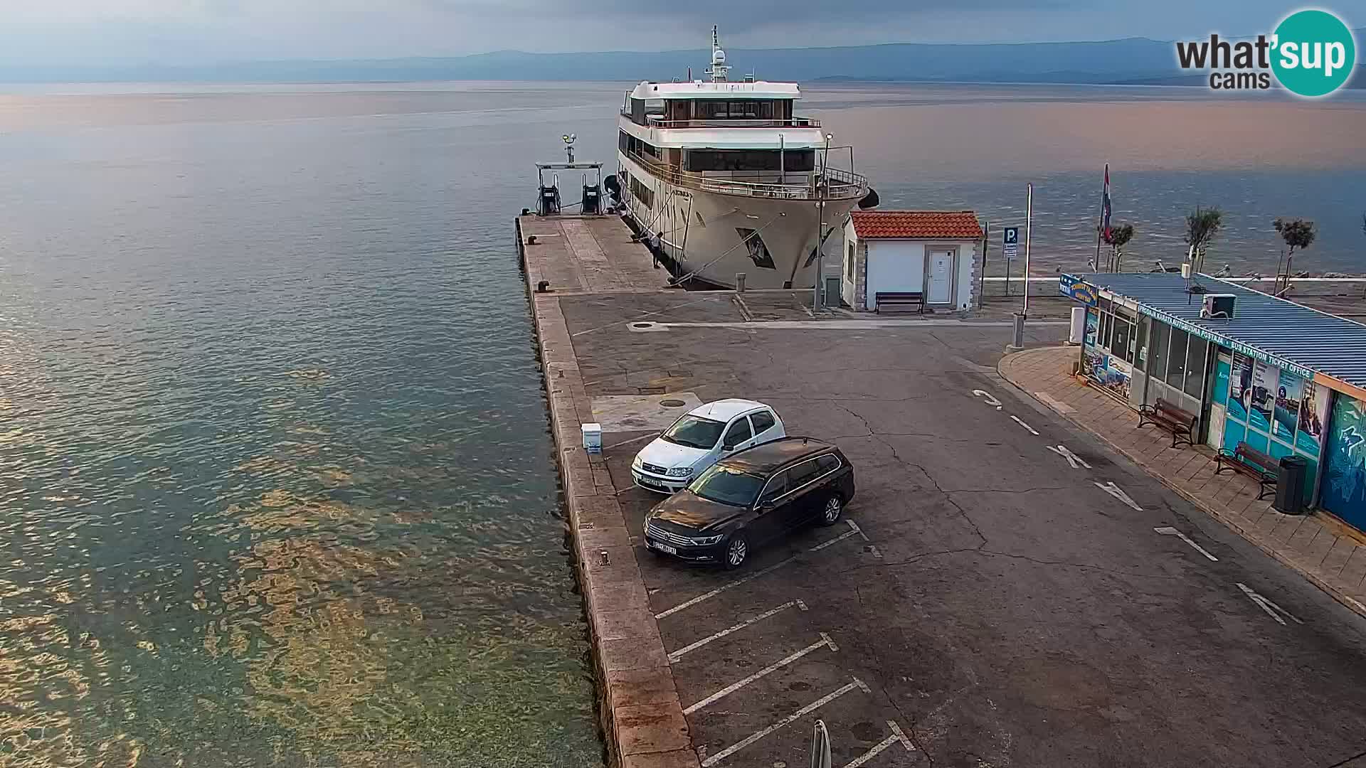 Webcam Bol Centre-Ville & Marina – Vue en direct depuis Bol, île de Brač