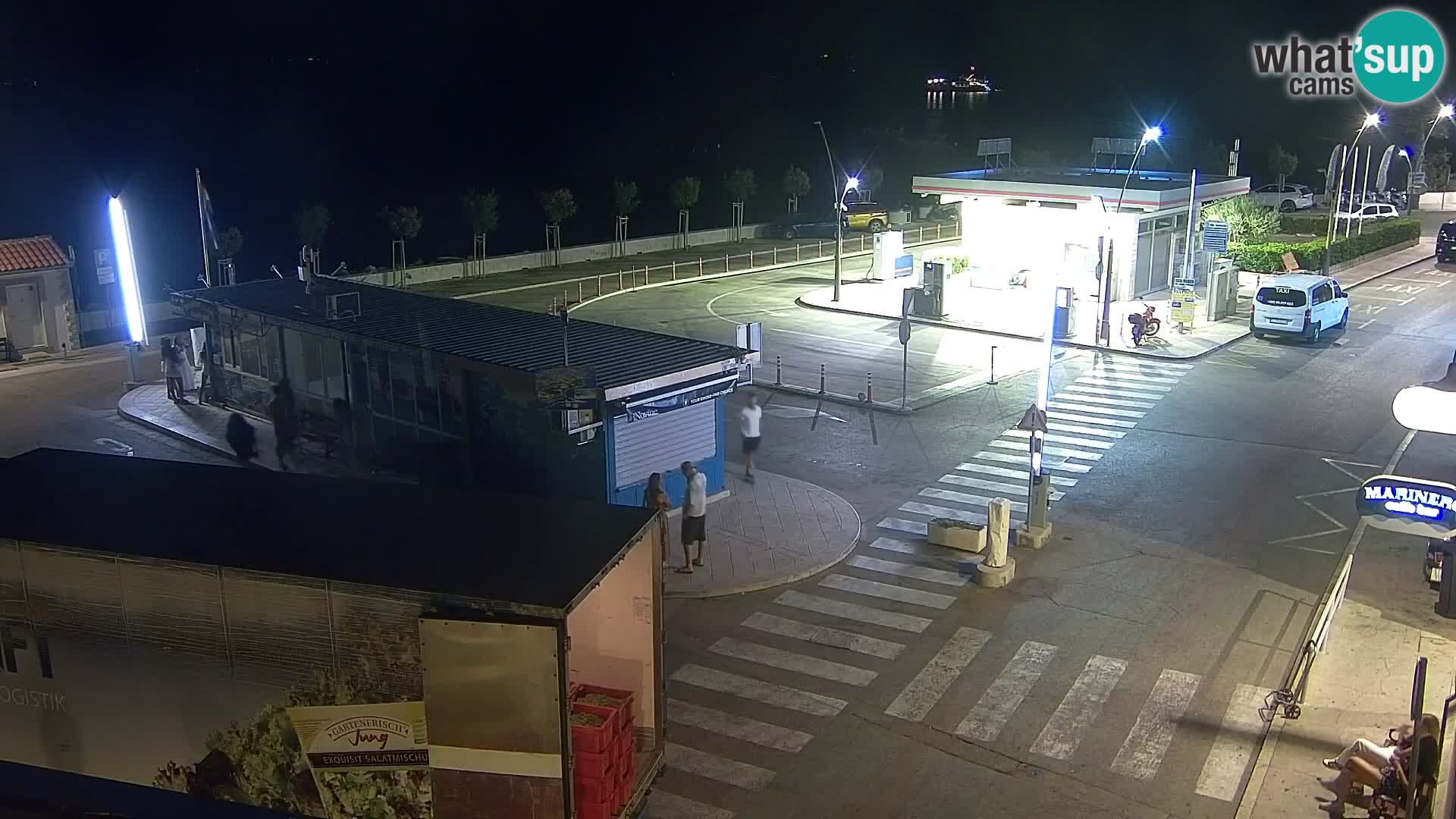 Webcam Bol Centre-Ville & Marina – Vue en direct depuis Bol, île de Brač