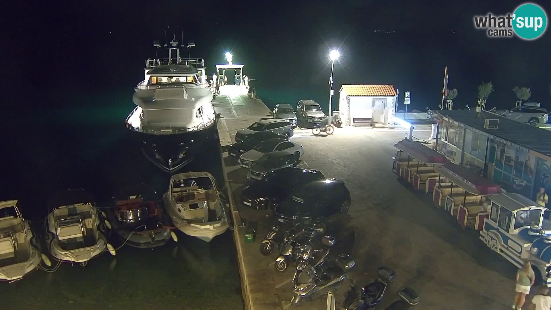 Webcam Bol Hafen & Ortszentrum – Liveblick aus Bol auf der Insel Brač