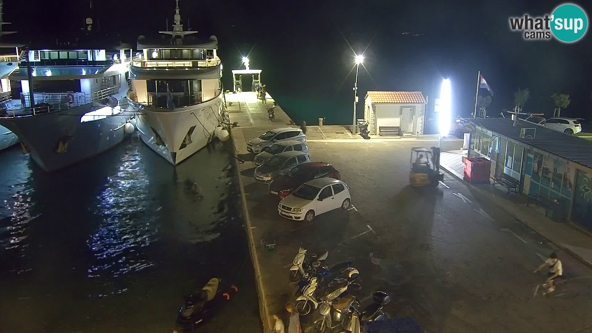 Webcam Bol Hafen & Ortszentrum – Liveblick aus Bol auf der Insel Brač