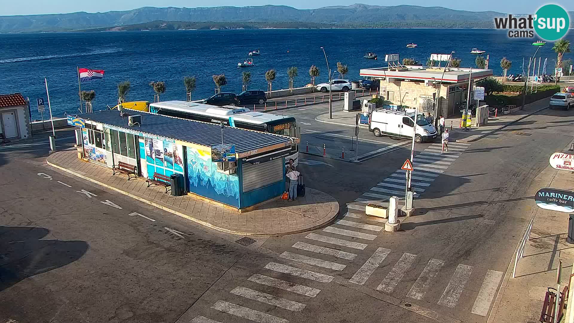 Webcam Bol Town Center & Marina – Live View from Bol, Brač