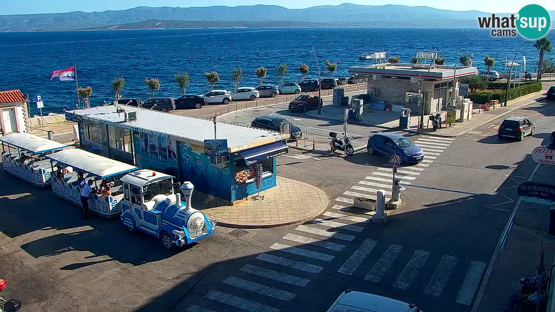 Webcam Bol Hafen & Ortszentrum – Liveblick aus Bol auf der Insel Brač