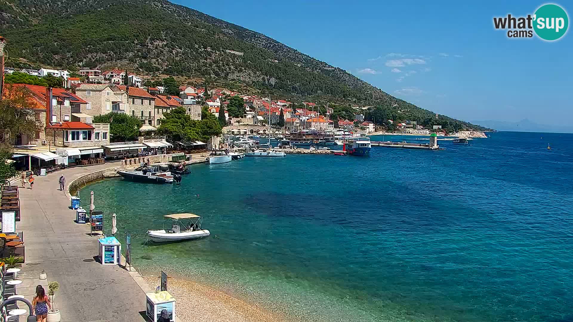 Webcam Bol Town Center & Marina – Live View from Bol, Brač