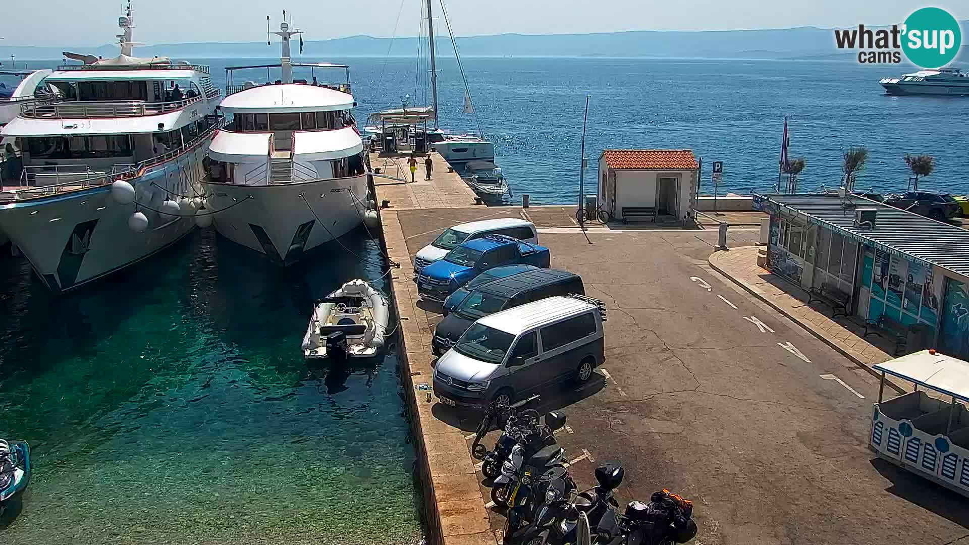 Webcam Bol Town Center & Marina – Live View from Bol, Brač
