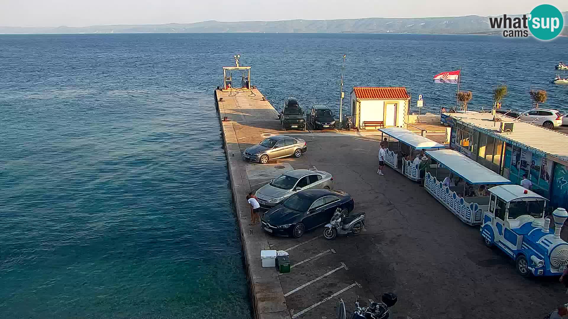 Webcam Bol centre-ville & marina – Vue en direct depuis Bol, île de Brač
