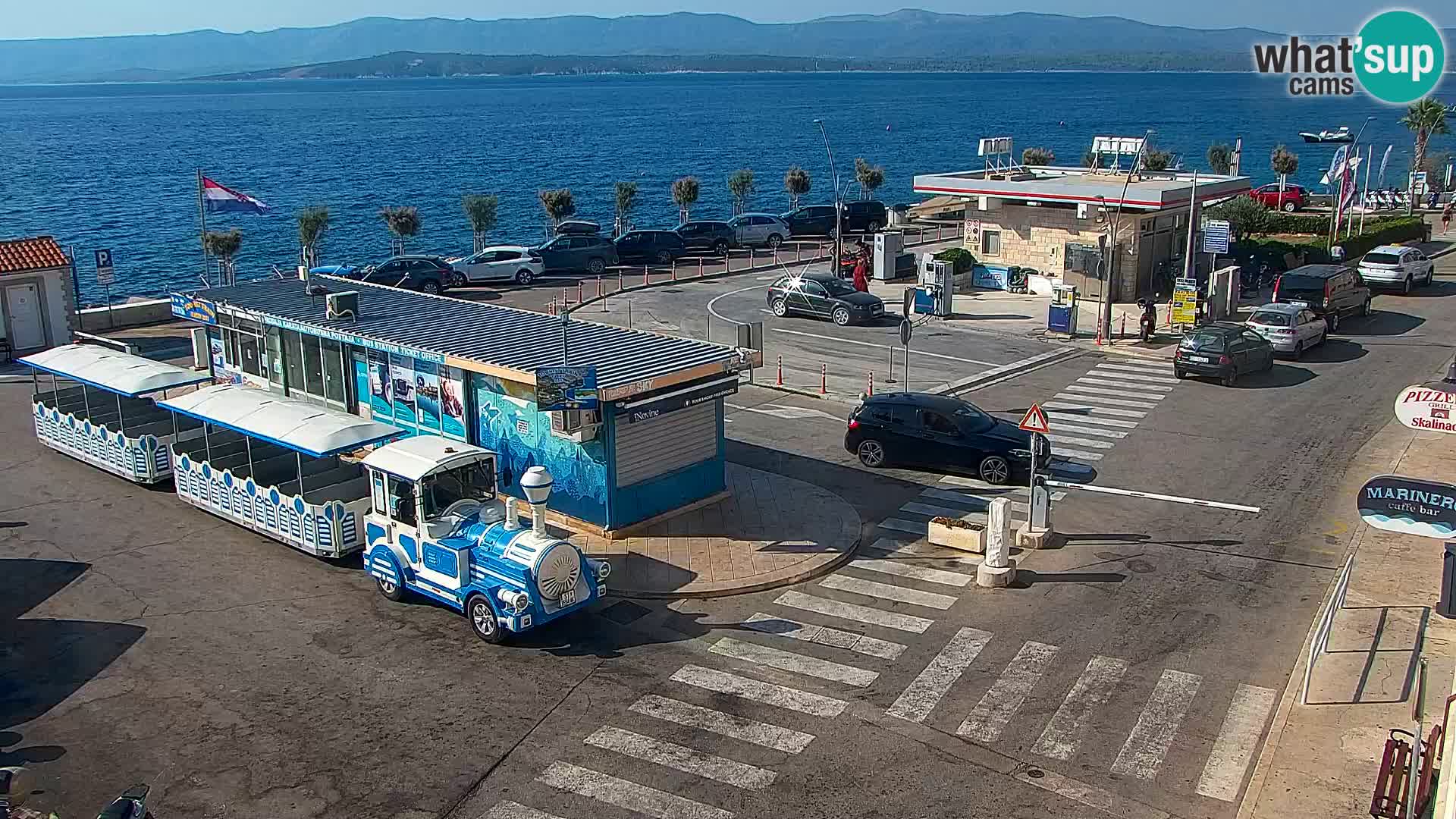 Webcam Bol Centre-Ville & Marina – Vue en direct depuis Bol, île de Brač