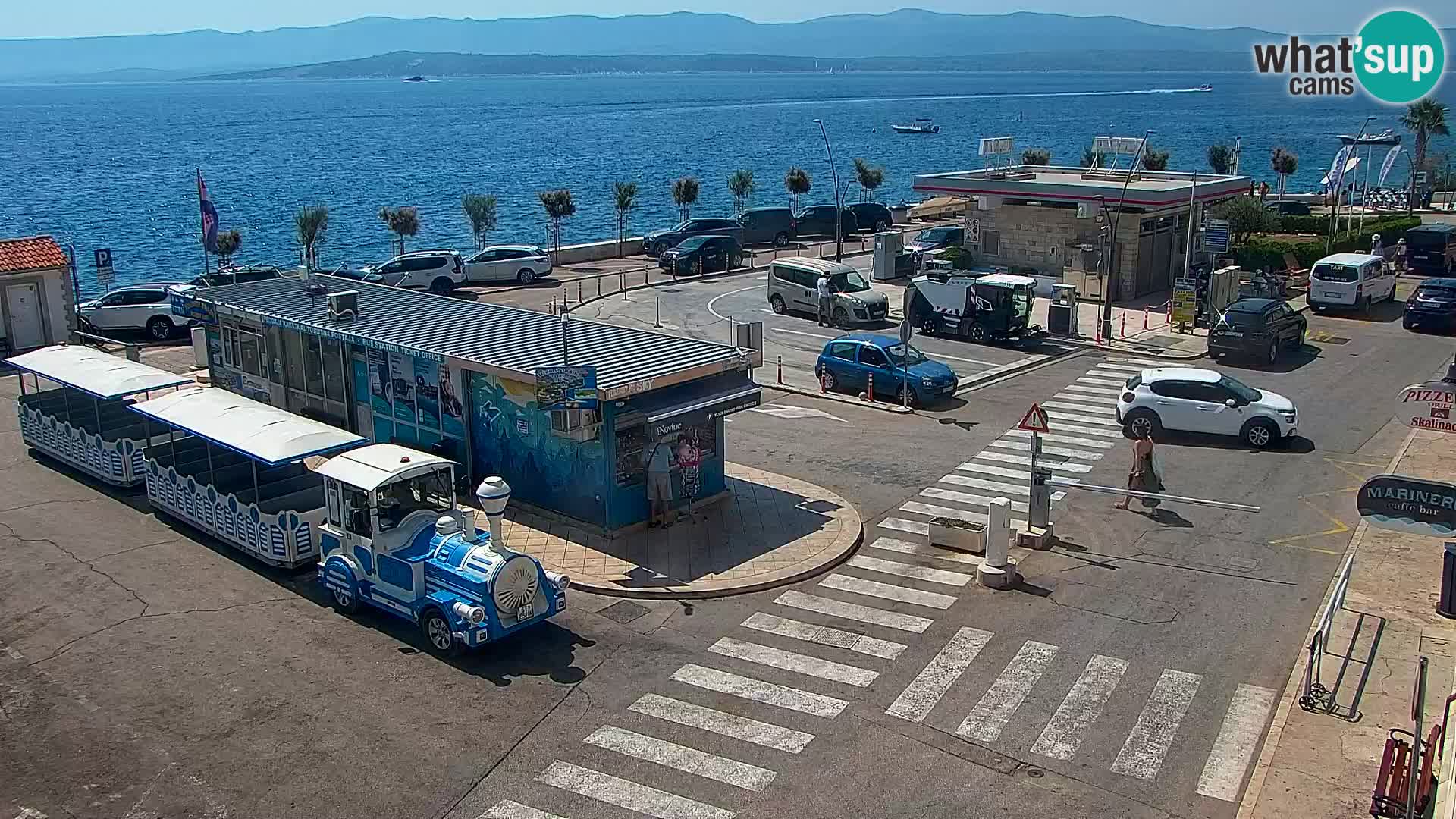 Webcam Bol Centre-Ville & Marina – Vue en direct depuis Bol, île de Brač