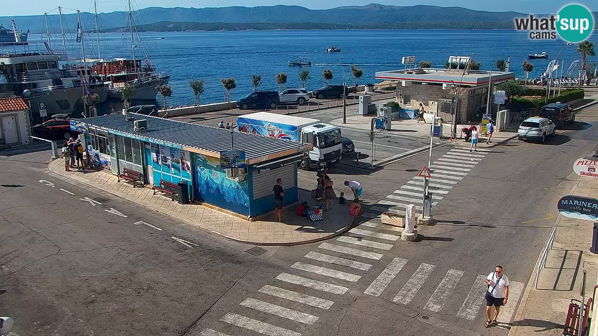 Webcam Bol Town Center & Marina – Live View from Bol, Brač