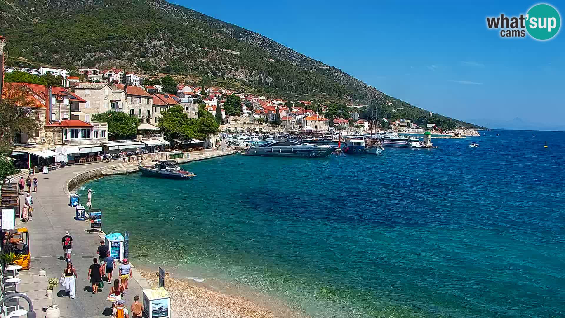 Webcam Bol Town Center & Marina – Live View from Bol, Brač