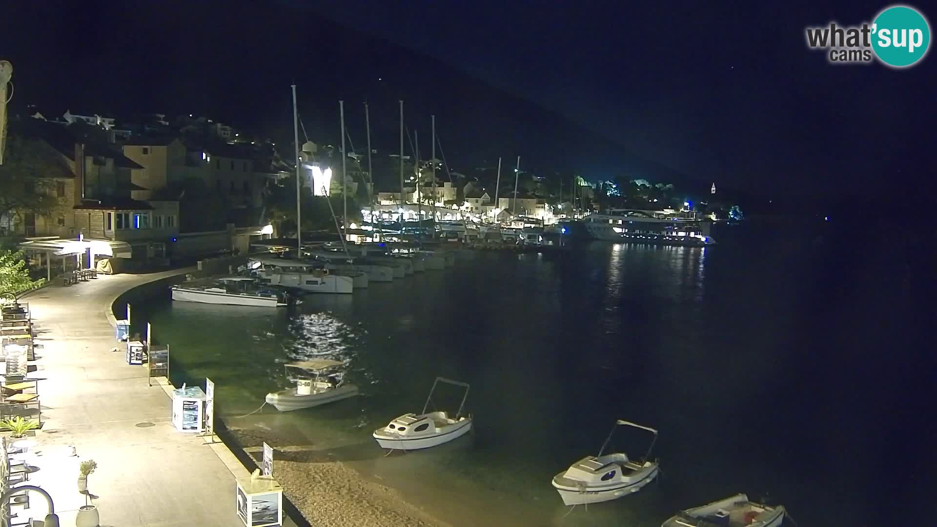 Webcam Bol Town Center & Marina – Live View from Bol, Brač