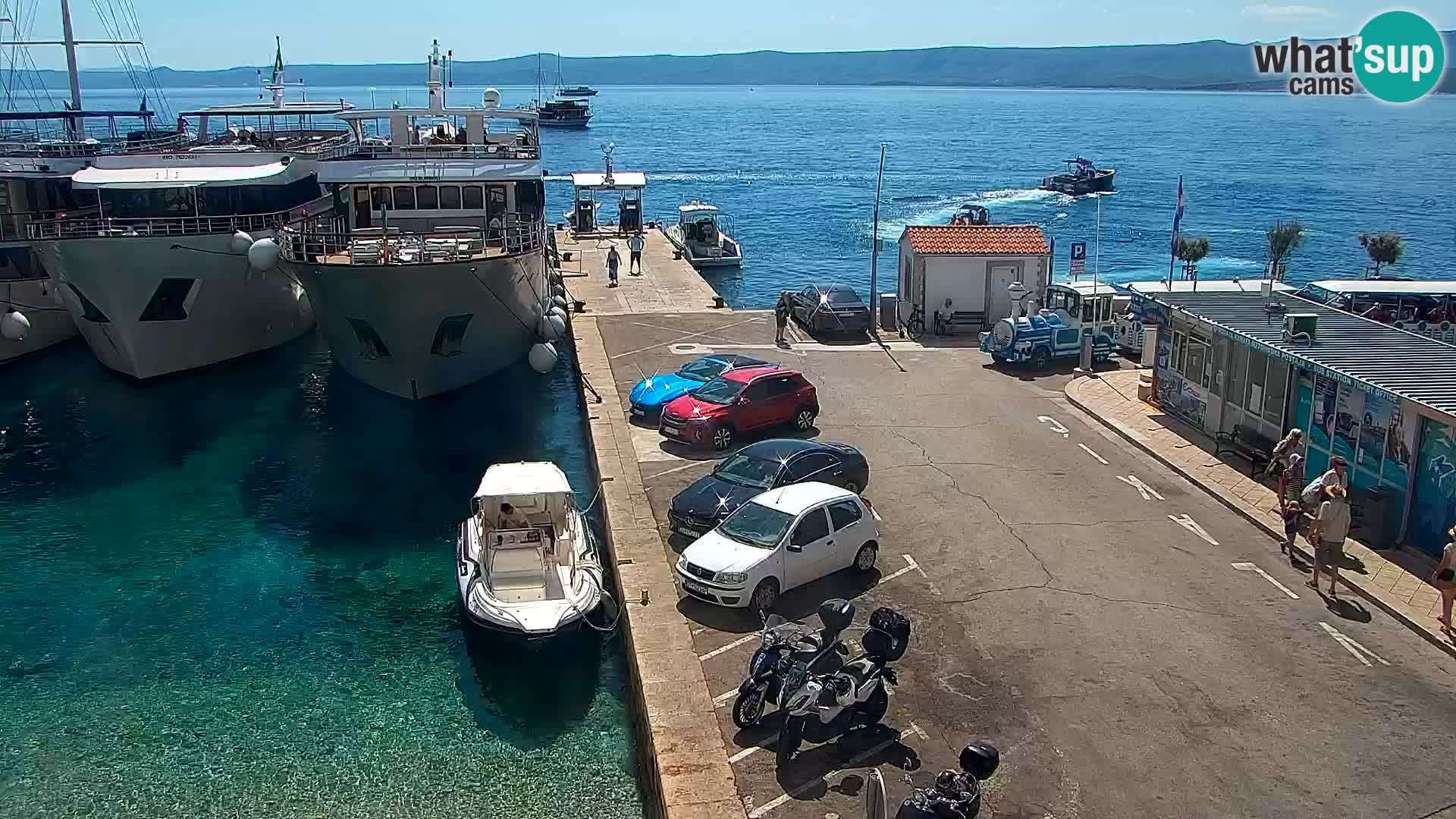 Webcam Bol Town Center & Marina – Live View from Bol, Brač