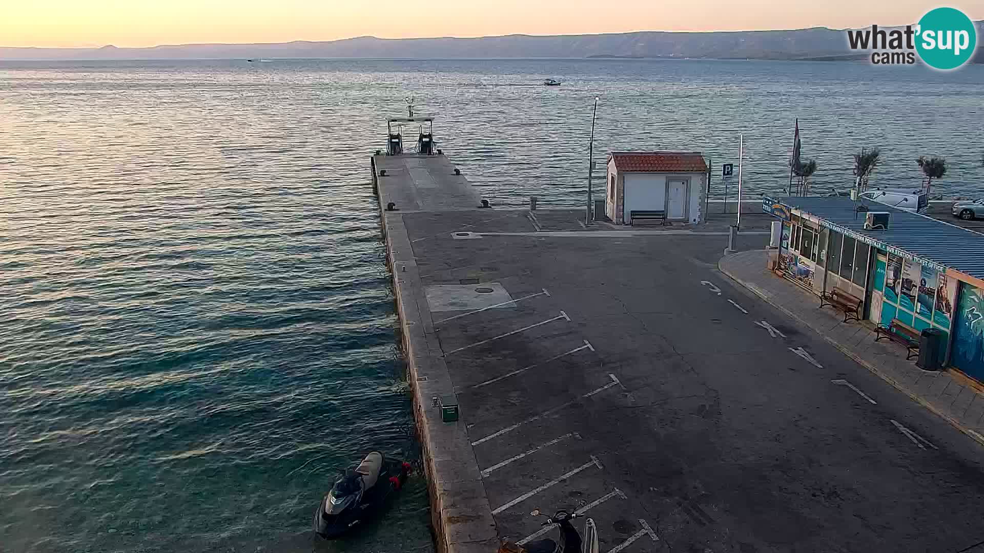 Webcam Bol Centre-Ville & Marina – Vue en direct depuis Bol, île de Brač