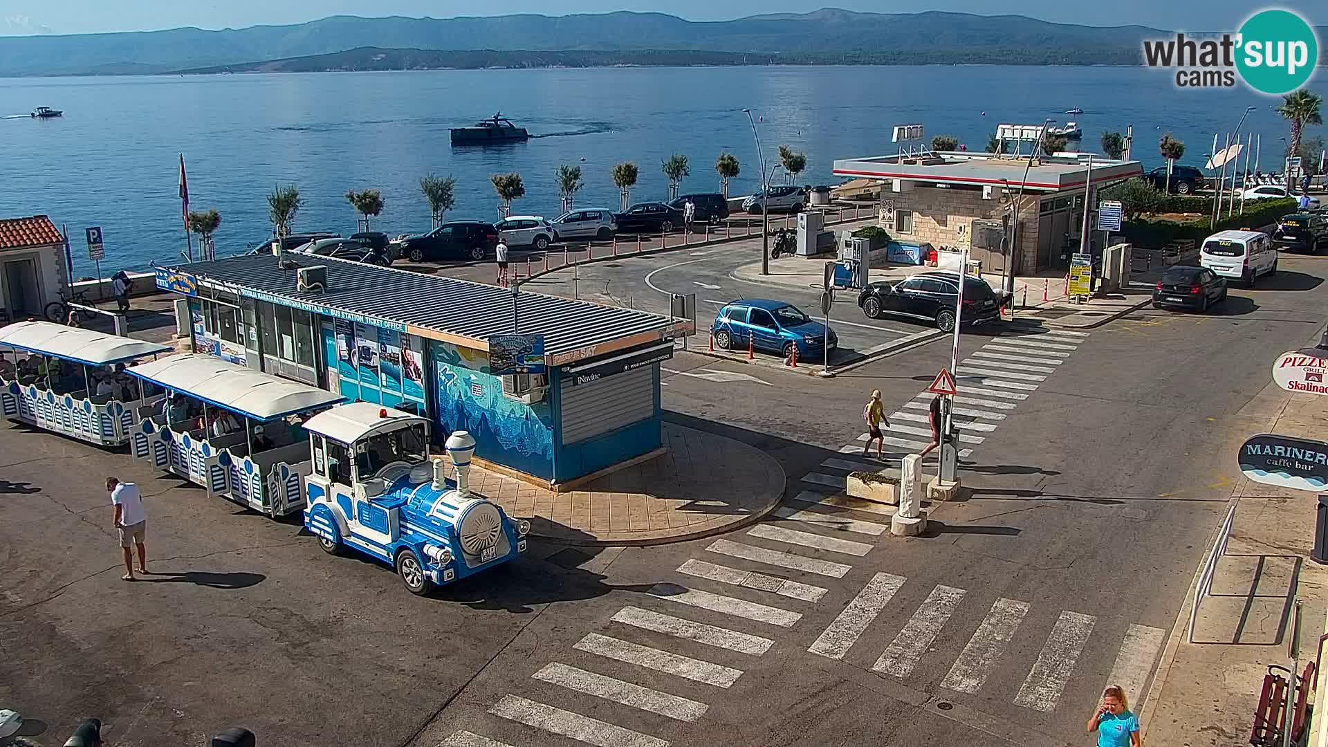 Webcam Bol Centre-Ville & Marina – Vue en direct depuis Bol, île de Brač