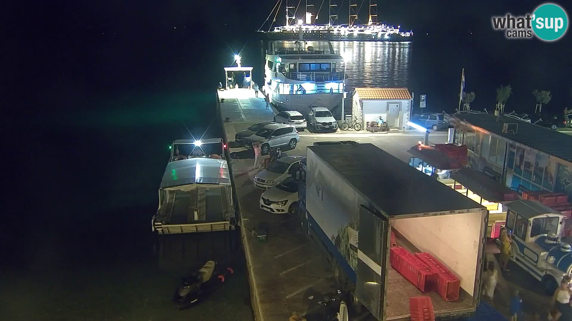 Webcam Bol Hafen & Ortszentrum – Liveblick aus Bol auf der Insel Brač
