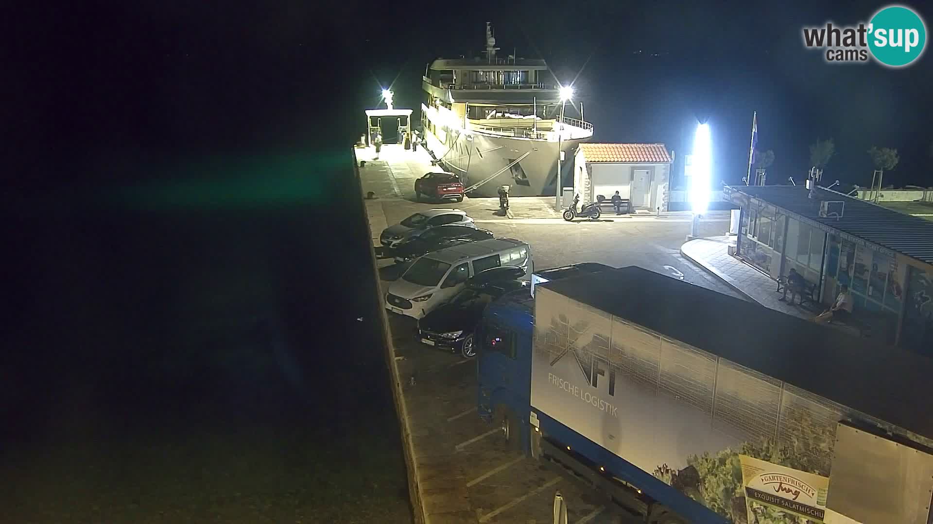 Webcam Bol Centre-Ville & Marina – Vue en direct depuis Bol, île de Brač