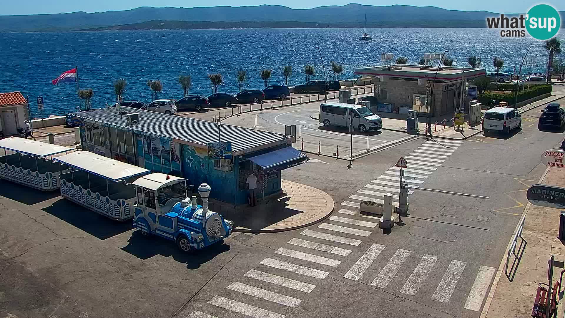 Webcam Bol centre-ville & marina – Vue en direct depuis Bol, île de Brač