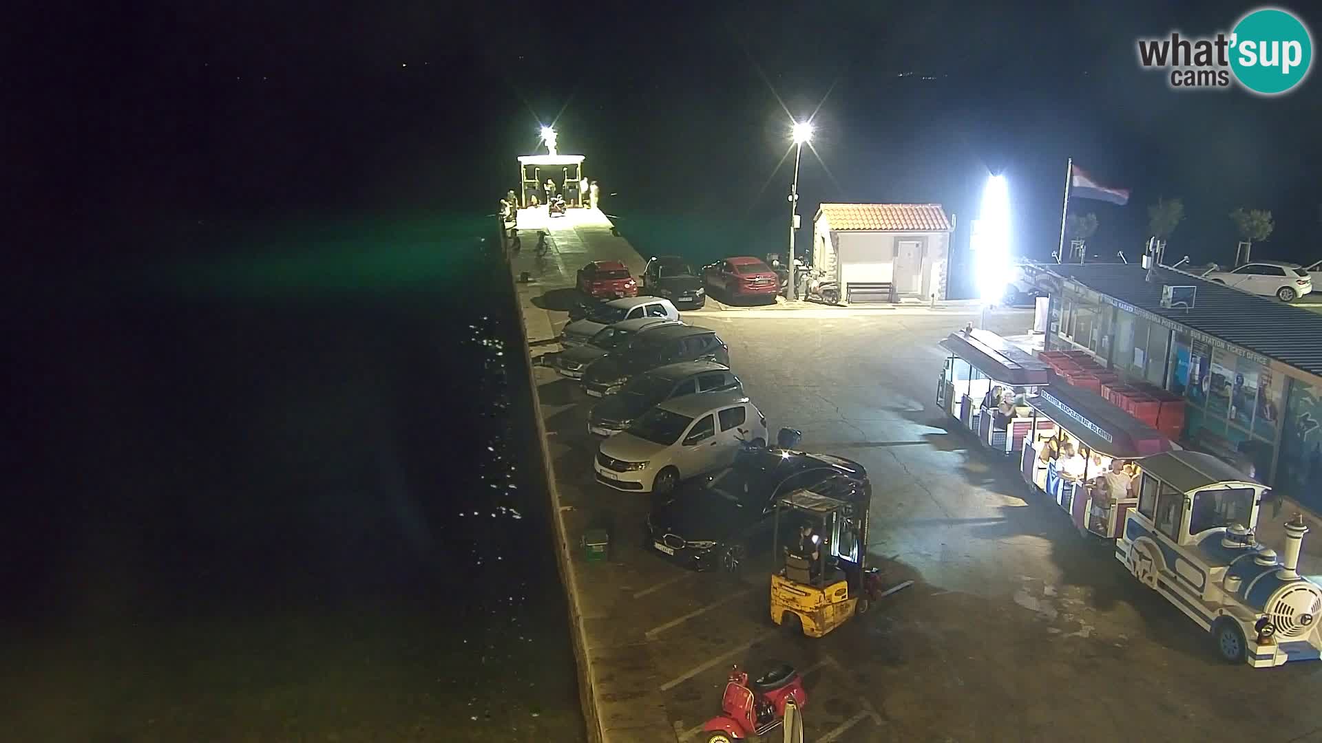 Webcam Bol Centre-Ville & Marina – Vue en direct depuis Bol, île de Brač