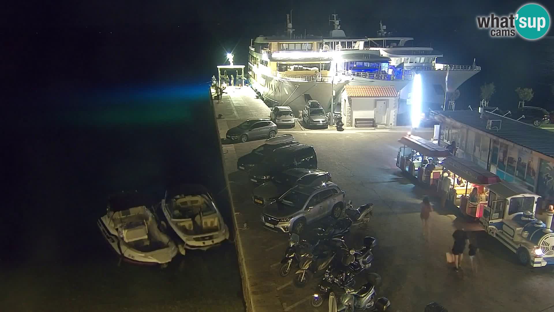 Webcam Bol Centre-Ville & Marina – Vue en direct depuis Bol, île de Brač