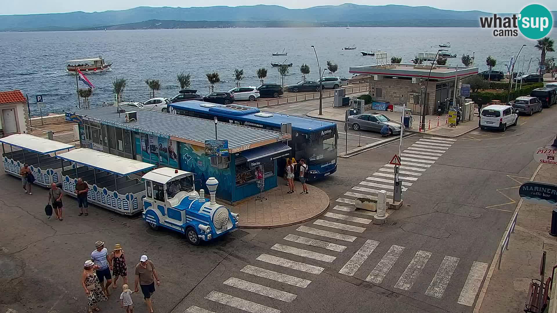 Webcam Bol centre-ville & marina – Vue en direct depuis Bol, île de Brač