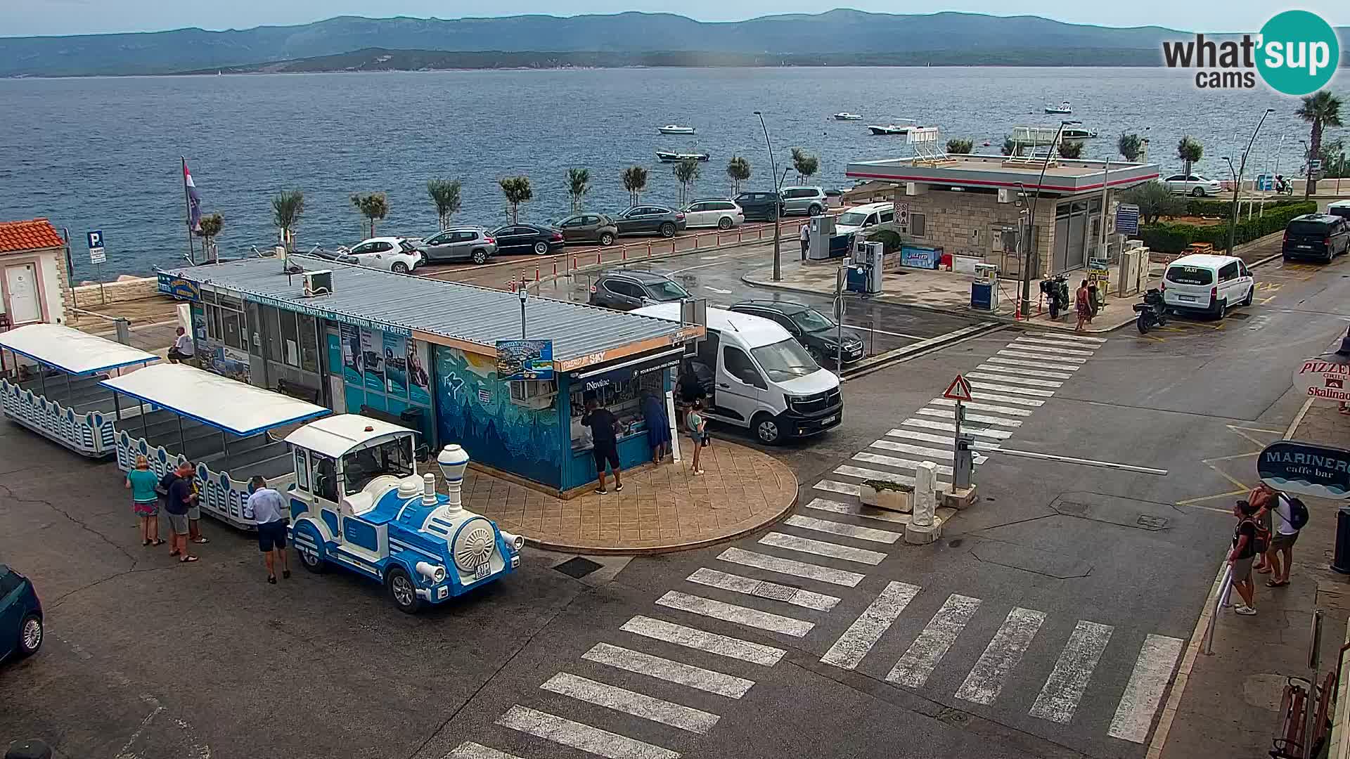 Webcam Bol centre-ville & marina – Vue en direct depuis Bol, île de Brač