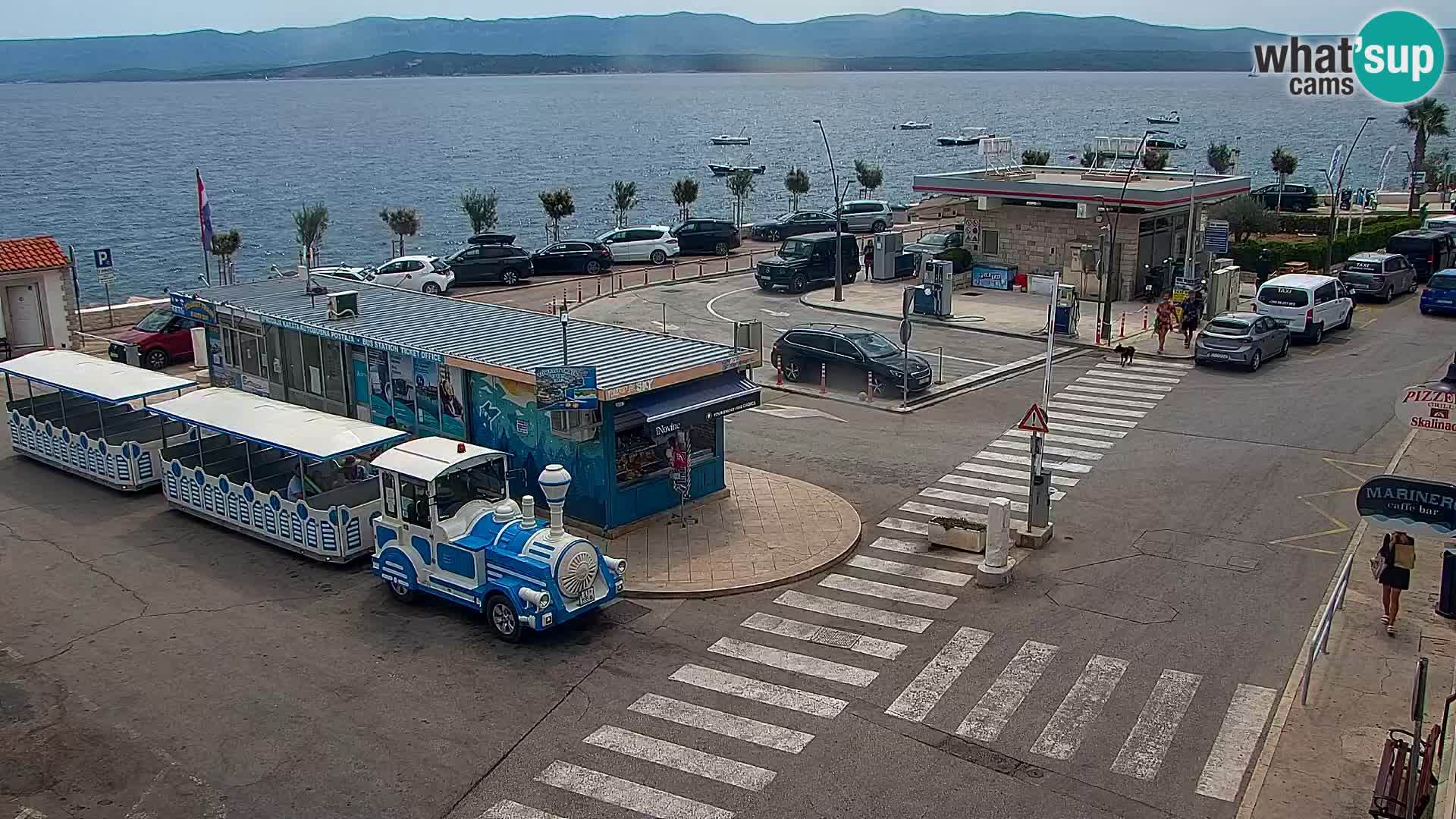 Webcam Bol centre-ville & marina – Vue en direct depuis Bol, île de Brač