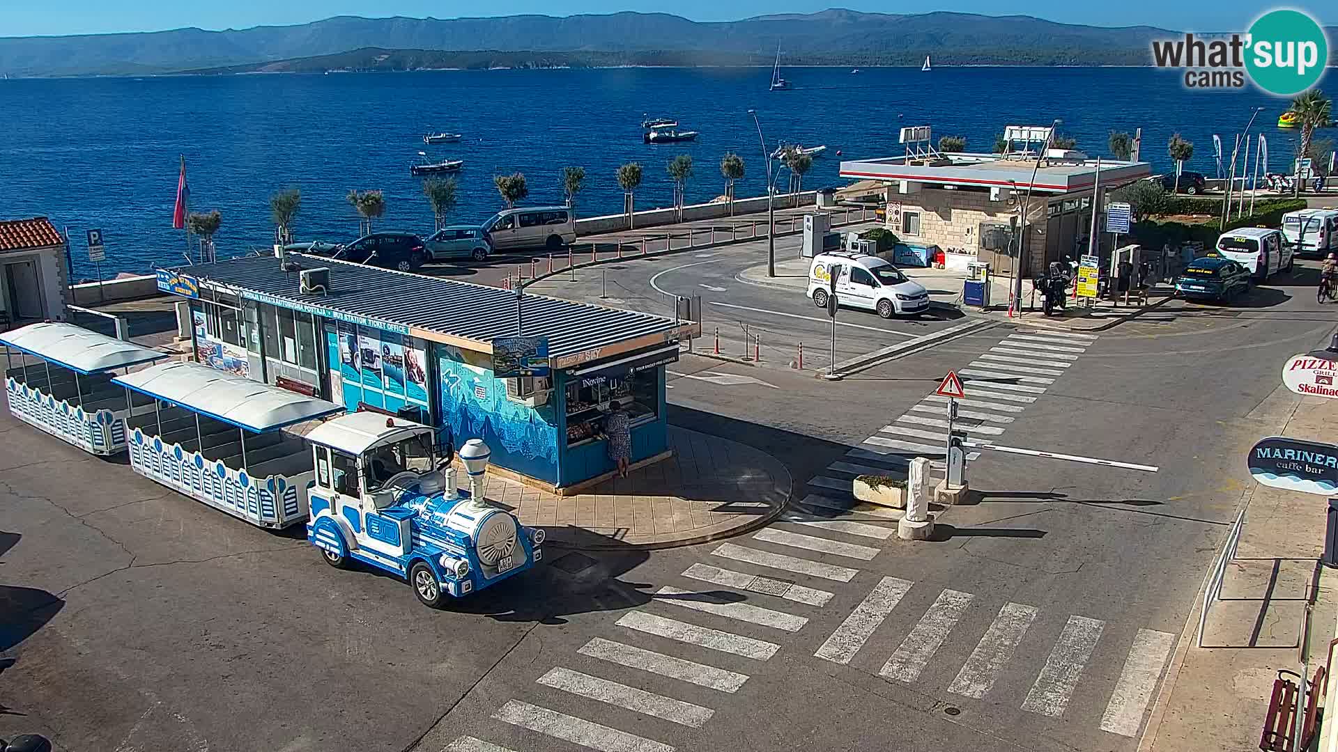 Webcam Bol centre-ville & marina – Vue en direct depuis Bol, île de Brač
