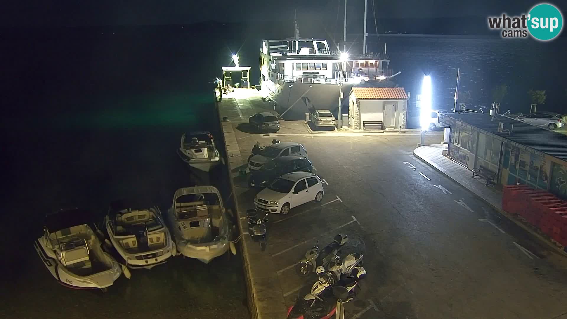 Webcam Bol centre-ville & marina – Vue en direct depuis Bol, île de Brač