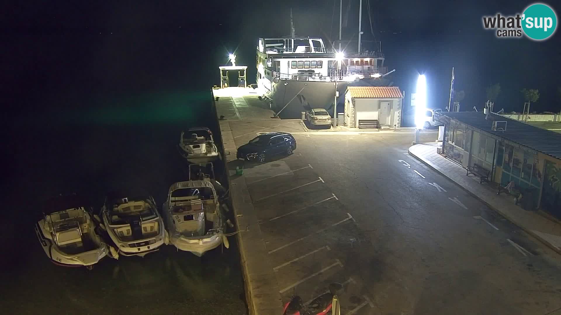Webcam Bol centre-ville & marina – Vue en direct depuis Bol, île de Brač