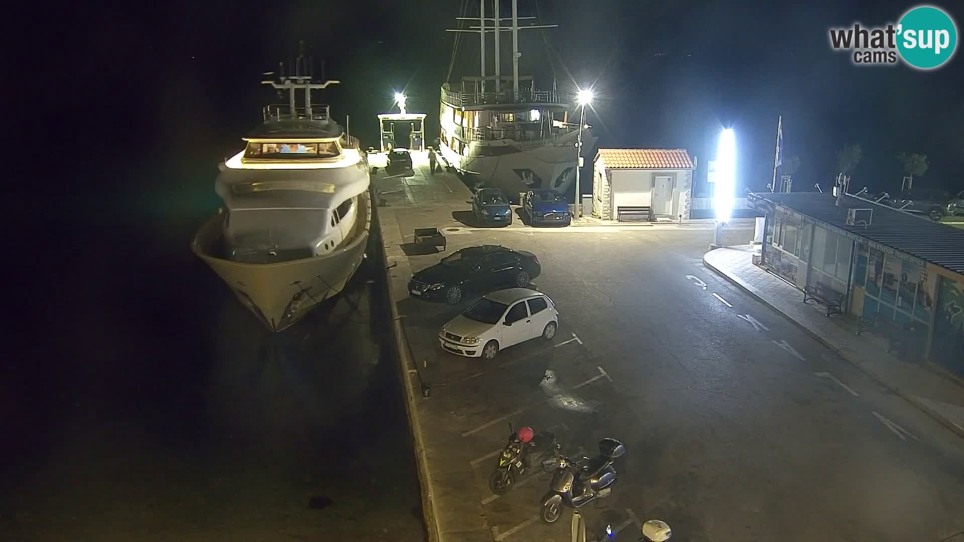 Webcam Bol Hafen & Ortszentrum – Liveblick aus Bol auf der Insel Brač