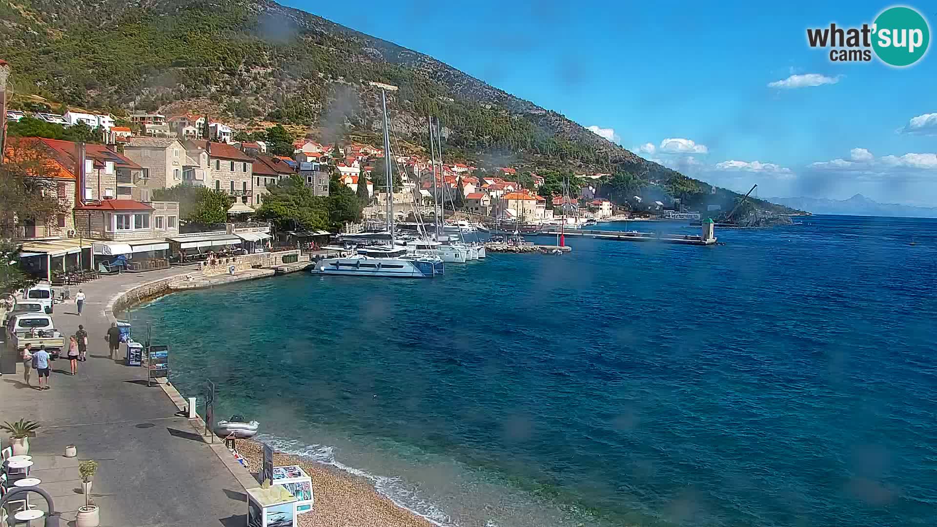 Webcam Bol Town Center & Marina – Live View from Bol, Brač