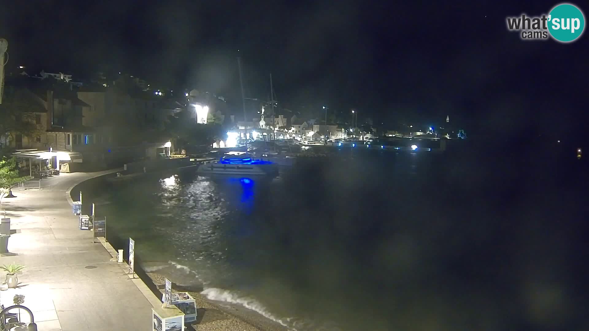Webcam Bol Hafen & Ortszentrum – Liveblick aus Bol auf der Insel Brač