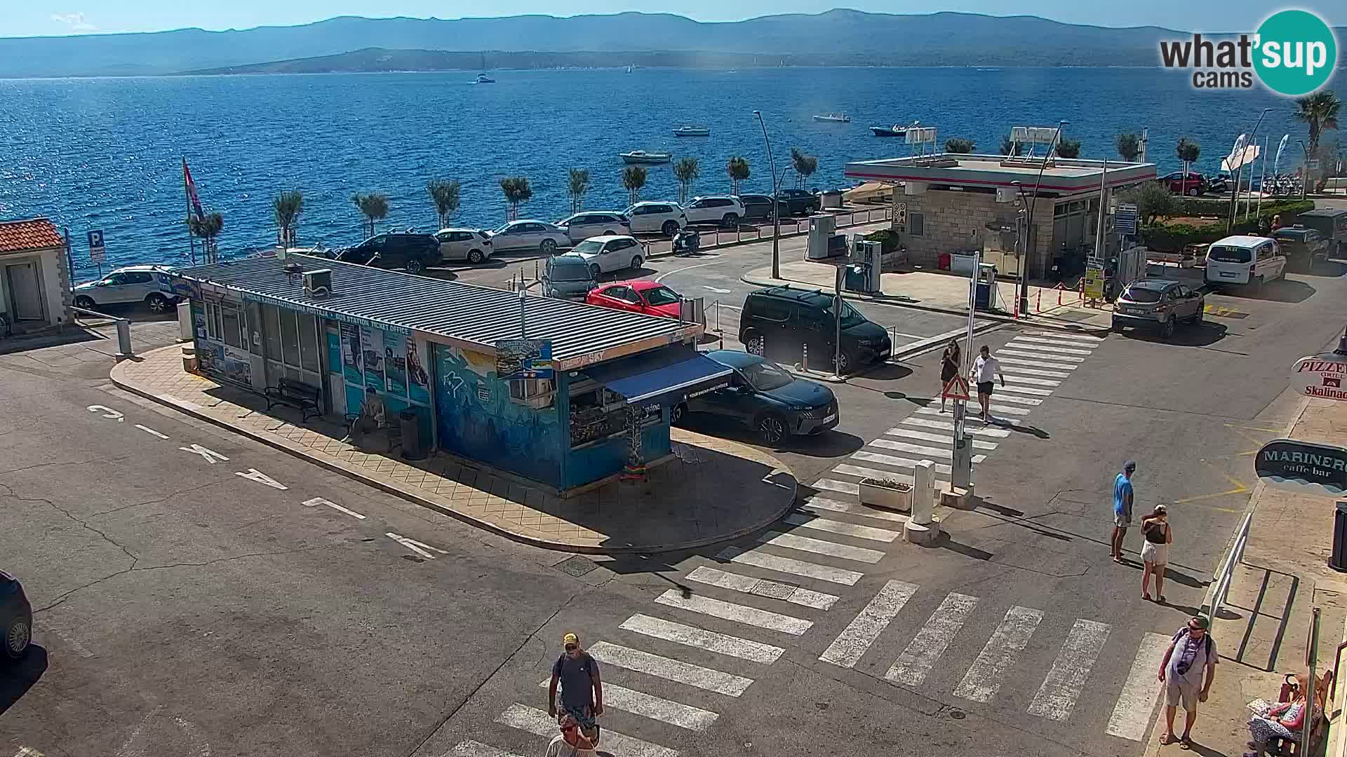 Webcam Bol Hafen & Ortszentrum – Liveblick aus Bol auf der Insel Brač