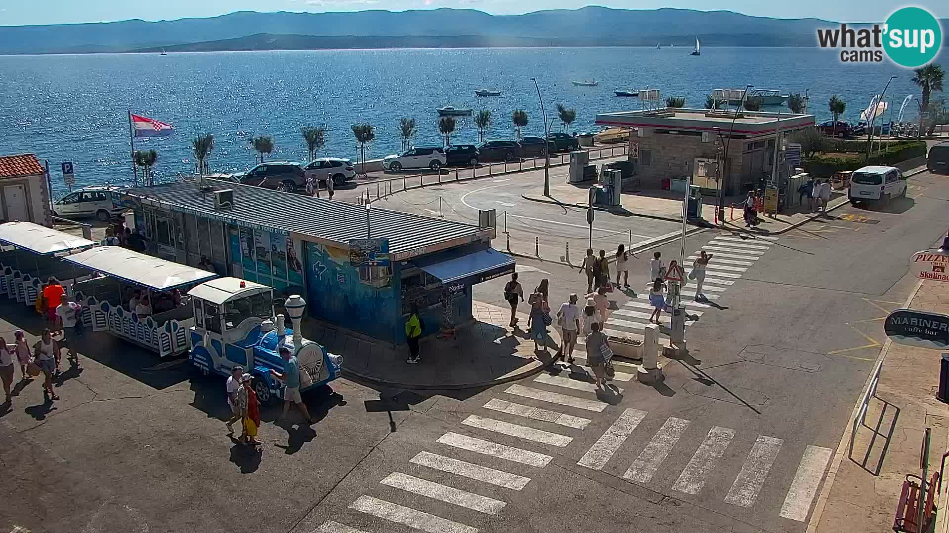 Webcam Bol centre-ville & marina – Vue en direct depuis Bol, île de Brač