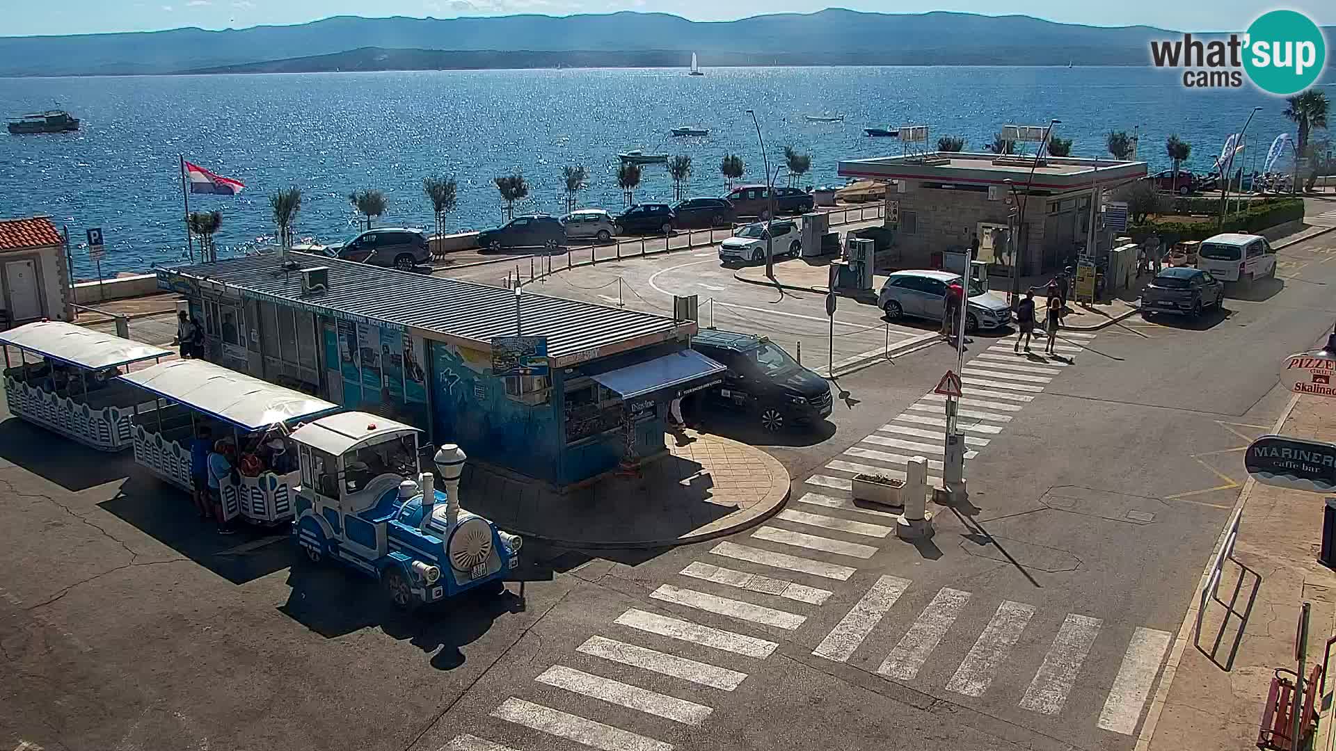 Webcam Bol centre-ville & marina – Vue en direct depuis Bol, île de Brač