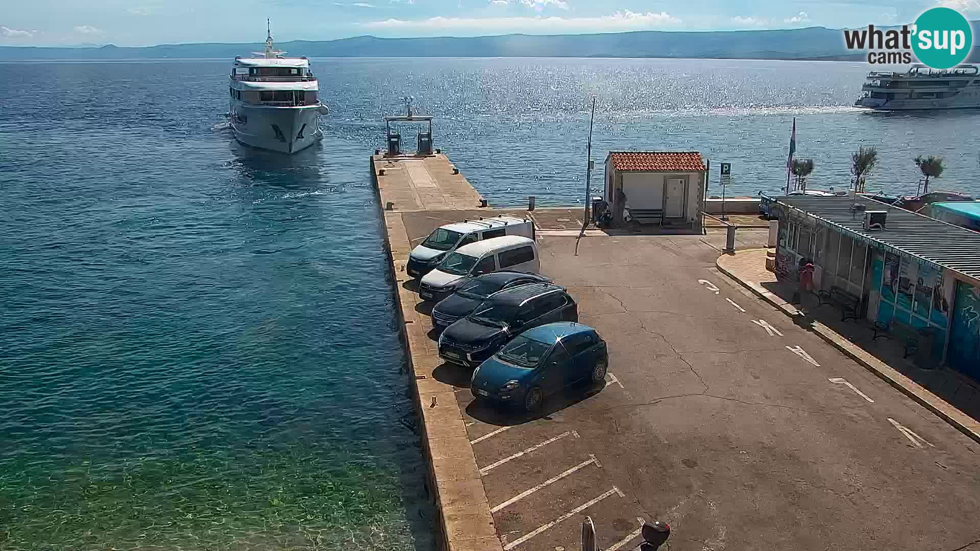 Webcam Bol Hafen & Ortszentrum – Liveblick aus Bol auf der Insel Brač