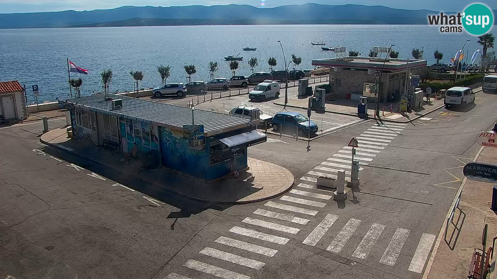 Webcam Bol Centre-Ville & Marina – Vue en direct depuis Bol, île de Brač