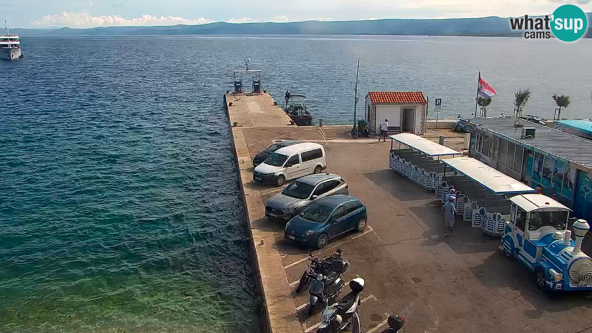 Webcam Bol Centre-Ville & Marina – Vue en direct depuis Bol, île de Brač