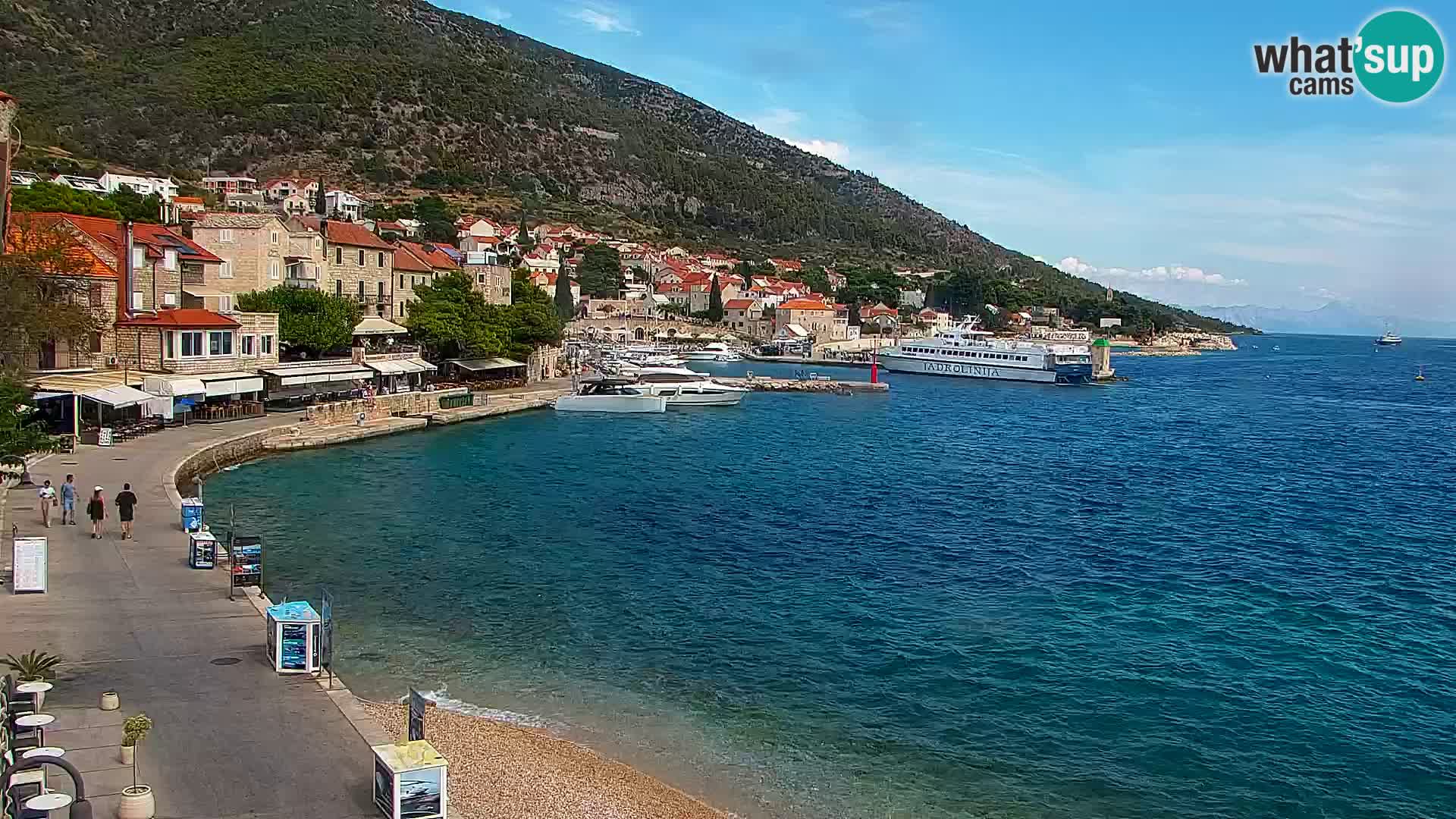 Webcam Bol Town Center & Marina – Live View from Bol, Brač