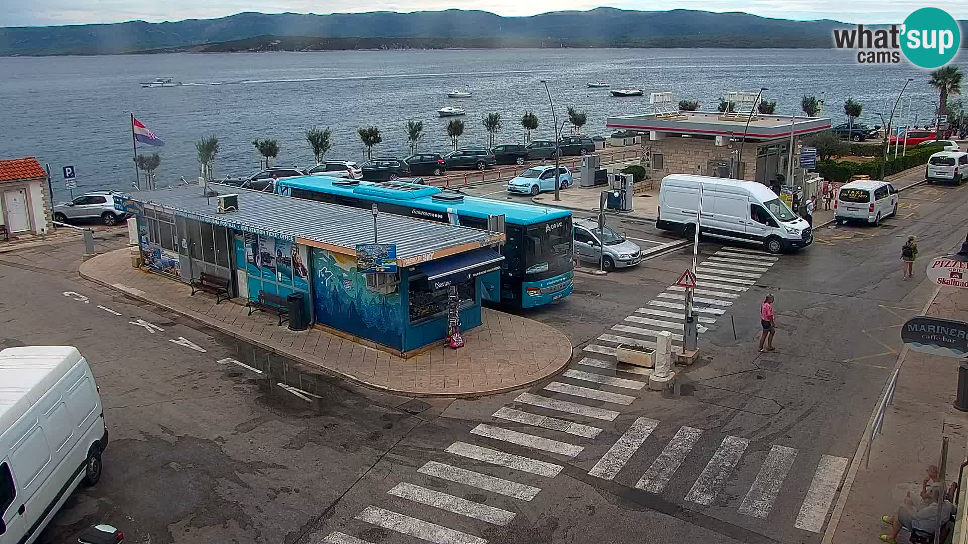 Webcam Bol Hafen & Ortszentrum – Liveblick aus Bol auf der Insel Brač