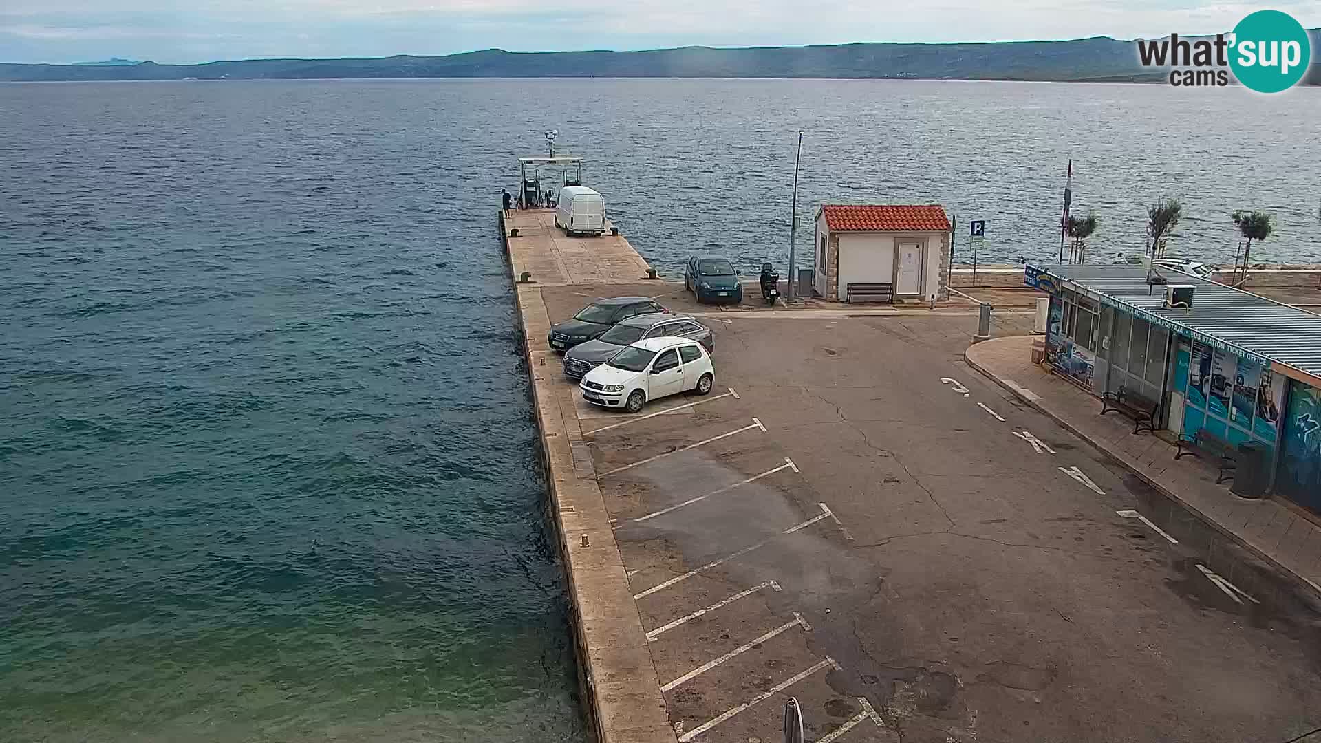 Webcam Bol Centre-Ville & Marina – Vue en direct depuis Bol, île de Brač